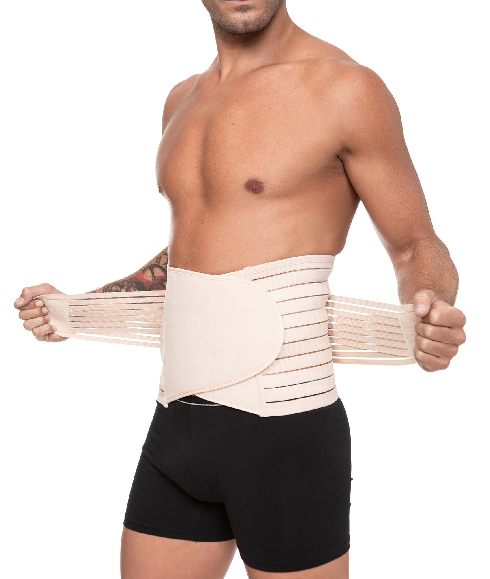 Channo Pack de 2 Fajas Cinturones Lumbares para Espalda Hombre y Mujer