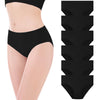 Channo Braguitas de Algodón para Mujer, Cintura Media, Suaves y Cómodas, Flexibles