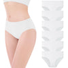 Channo Braguitas de Algodón para Mujer, Cintura Media, Suaves y Cómodas, Flexibles