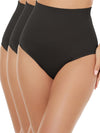 Channo Braga Faja Reductora Cintura Alta, Elásticas, Cómodas y Transpirables, Efecto Moldeador - (Pack 3)