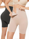 Channo Faja Pantalón Reductora y Moldeadora de Figura, Cintura Alta con Corchetes - (Pack 2)