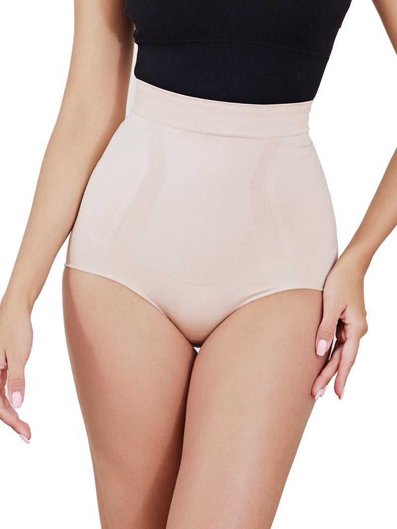 Channo Braga Faja Reductor Moldeador de Cintura Alta para Mujer, Abdomen Plano y Glúteos Firmes
