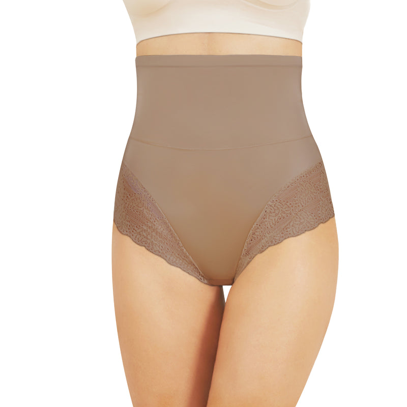 Channo Bragas Moldeadoras Cómodas para Mujer, Elegantes de Corte Triangular (Pack de 1)