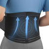Channo Faja Lumbar Hombre y Mujer: Soporte de Espalda Columna y Alivio Dolor para Lesiones Trabajo Carga de Peso - Cinturón para Lumbares con Velcro Ajuste Doble y Varillas