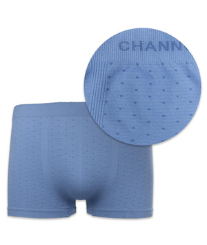 Channo Niño Calzoncillos Boxer Infantil de Licra, Sin Costuras, Suaves y Elásticos - Estampado Lunares Pack 12