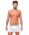 Calzoncillos Boxer CHANNO de Algodón, Cinturilla Elástica, Estilo Clásico - (Pack de 4)