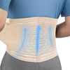 Channo Faja Lumbar Hombre y Mujer: Soporte de Espalda Columna y Alivio Dolor para Lesiones Trabajo Carga de Peso - Cinturón para Lumbares con Velcro Ajuste Doble y Varillas