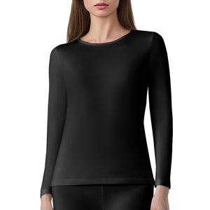 Channo Camiseta Interior Térmica para Mujer: Suave Cómoda y Transpirable para Deporte Vida Cotidiana y Actividades