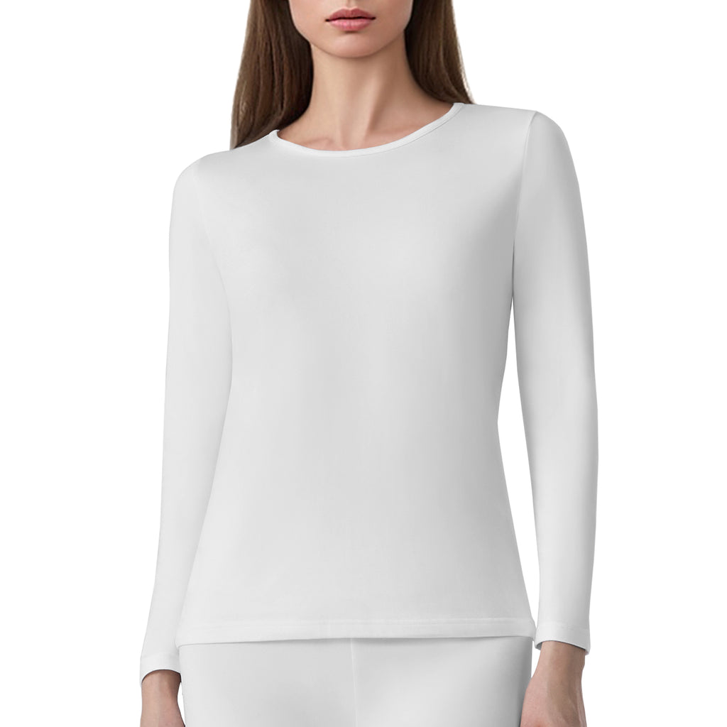 Channo Camiseta Interior Térmica para Mujer: Suave Cómoda y Transpirable para Deporte Vida Cotidiana y Actividades