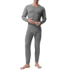 Channo Ropa Interior Térmica para Hombre: Camiseta Manga Larga y Pantalones Térmicos - Ideal para Correr y Esquiar