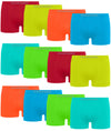 Channo Niño Calzoncillos Boxer Coloridos Infantil de Licra, Sin Costuras, Suaves y Elásticos