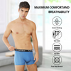 Calzoncillos Boxers Transpirables para Hombre UOMO – Diseño Microperforado (Pack 12)