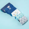 Calzoncillos Boxer Niño de Algodón, Lisos o con Estampado - (Pack de 6)