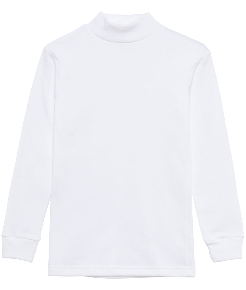 Camiseta térmica interior niño cuello medio alto semi cisne niño manga larga colores lisos