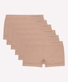 Bragas Culotte Shorts de Lycra Sin Costuras Suaves y Cómodos (Pack de 6)