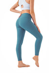 Leggins Mujer Pantalón Deportivo Yoga Fitness Talle Alto con Bolsillo para Llaves