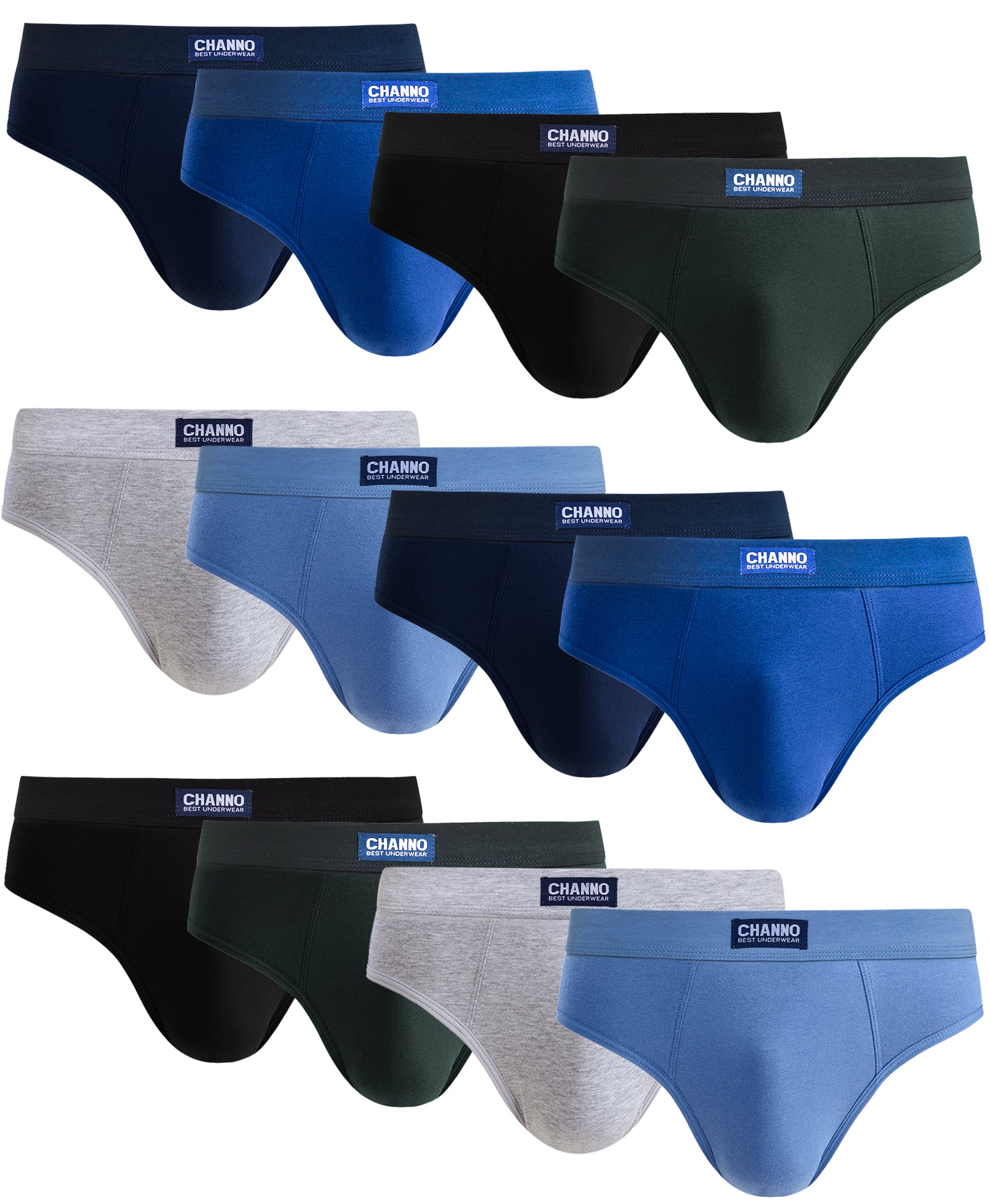 Calzoncillos boxer algodón sin costura color uniforme - CHANNO Man – Channo