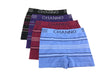 Calzoncillos boxer algodón sin costura rayas horizontales pack1 completo - CHANNO Man