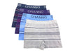Calzoncillos boxer algodón sin costura rayas horizontales pack2 completo - CHANNO Man
